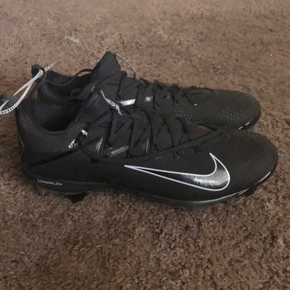 New Nike Lunarlon Baseball Metal Cleats Size 12